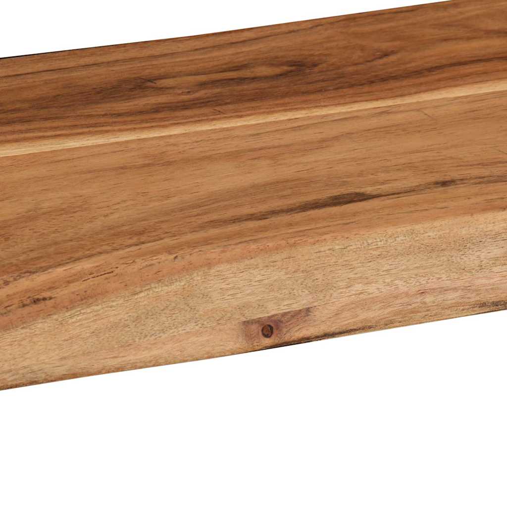 vidaXL Wall Shelves 2 pcs 60x20x3.5 cm Solid Wood Acacia