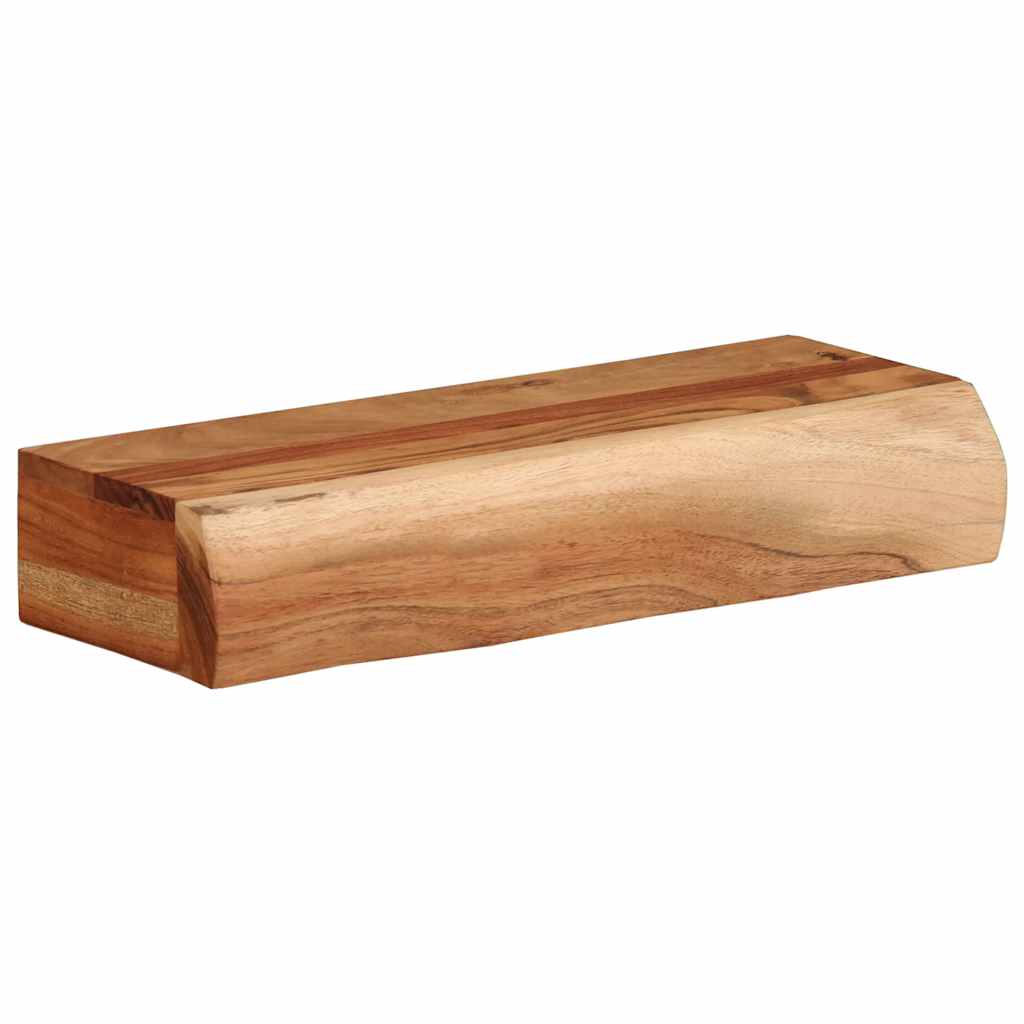 vidaXL Wall Shelves 2 pcs 40x17x8 cm Solid Wood Acacia