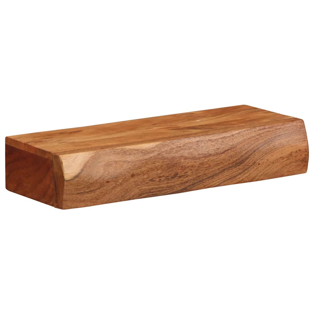 vidaXL Wall Shelves 2 pcs 40x17x8 cm Solid Wood Acacia