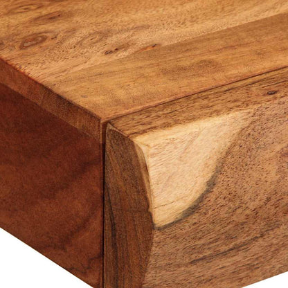 vidaXL Wall Shelves 2 pcs 40x17x8 cm Solid Wood Acacia