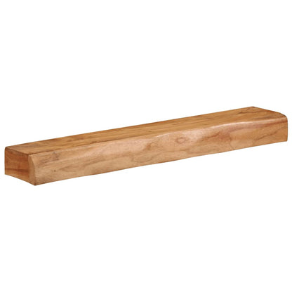 vidaXL Wall Shelves 2 pcs 80x17x8 cm Solid Wood Acacia