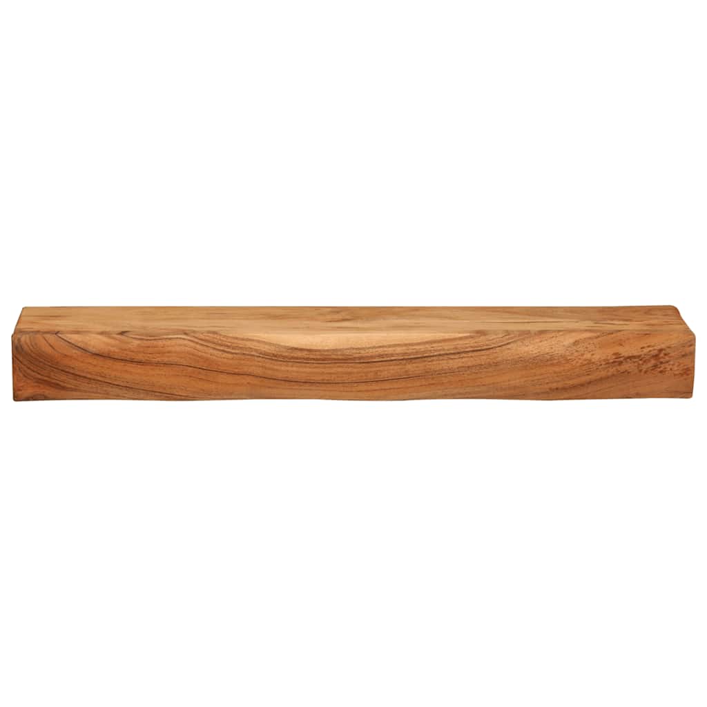 vidaXL Wall Shelves 2 pcs 80x17x8 cm Solid Wood Acacia