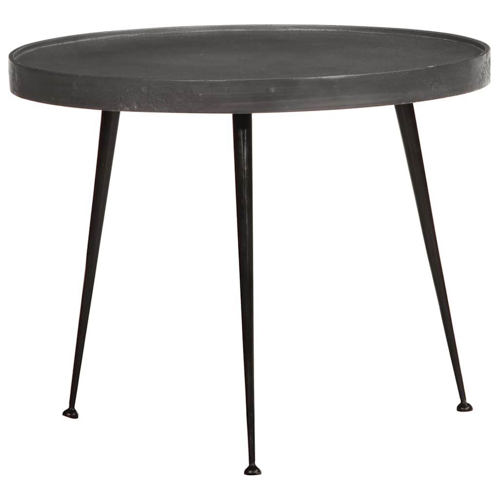 vidaXL Coffee Table 2 pcs Black Engineered Wood