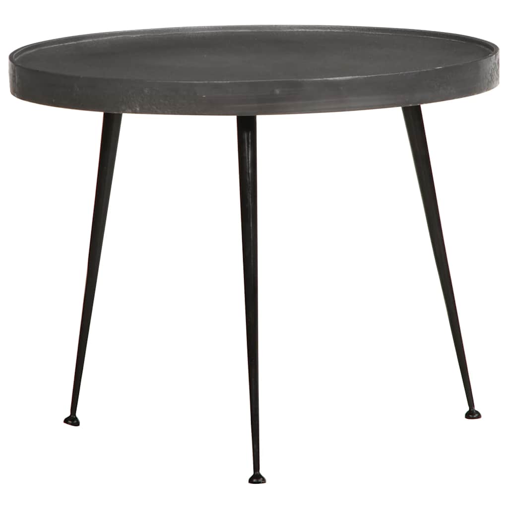 vidaXL Coffee Table 2 pcs Black Engineered Wood