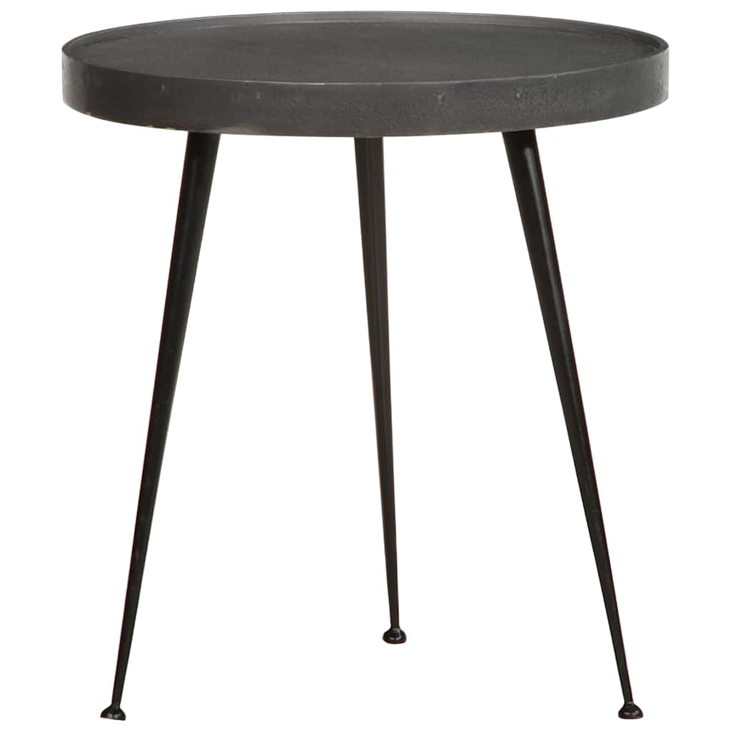 vidaXL Coffee Table 2 pcs Black Engineered Wood