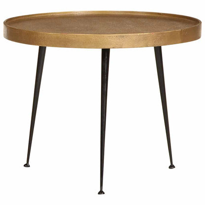 vidaXL Coffee Table 2 pcs Golden Engineered Wood