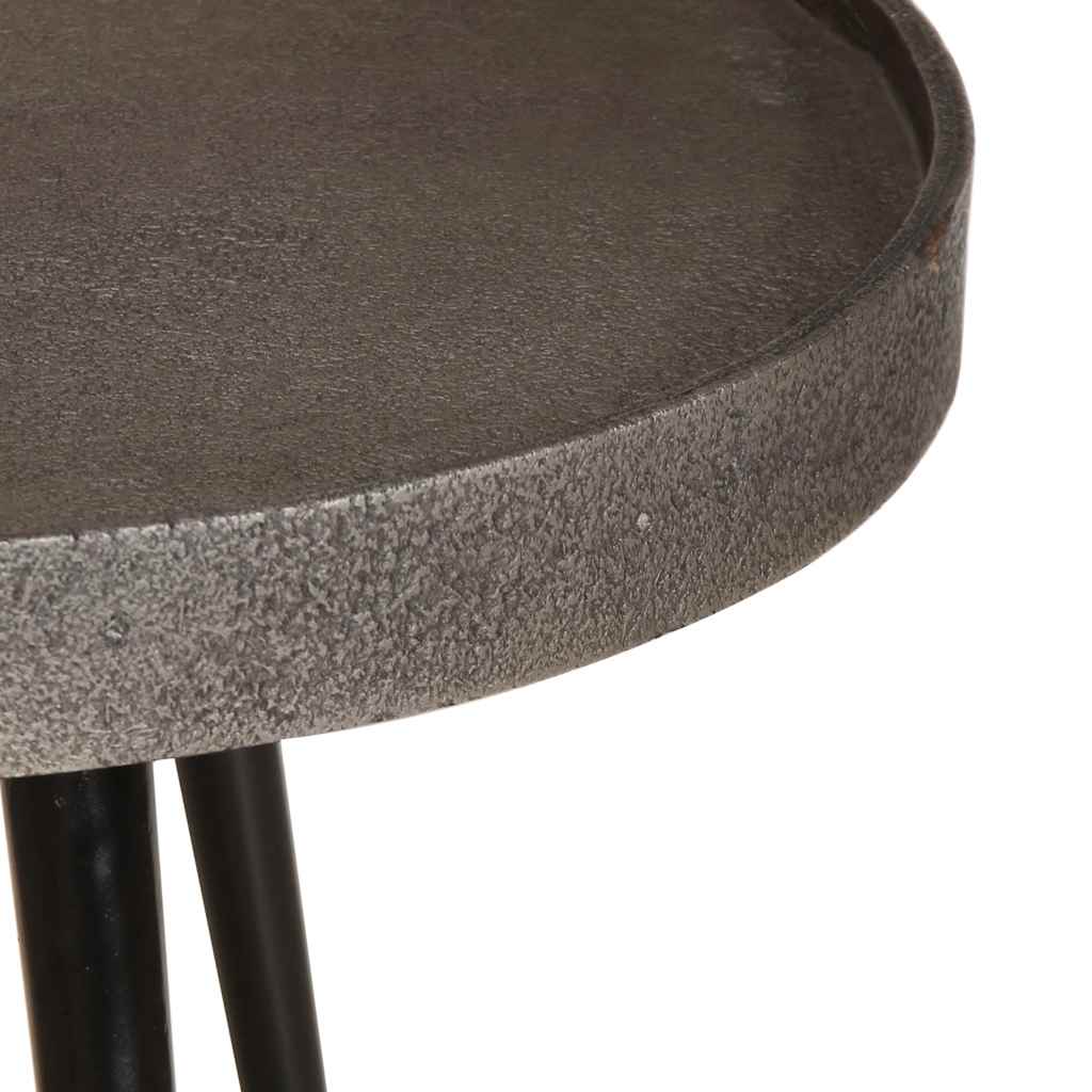 vidaXL Coffee Table 2 pcs Silver Engineered Wood