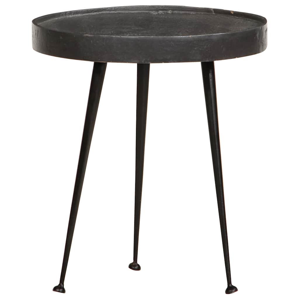 vidaXL Coffee Table 3 pcs Black Engineered Wood