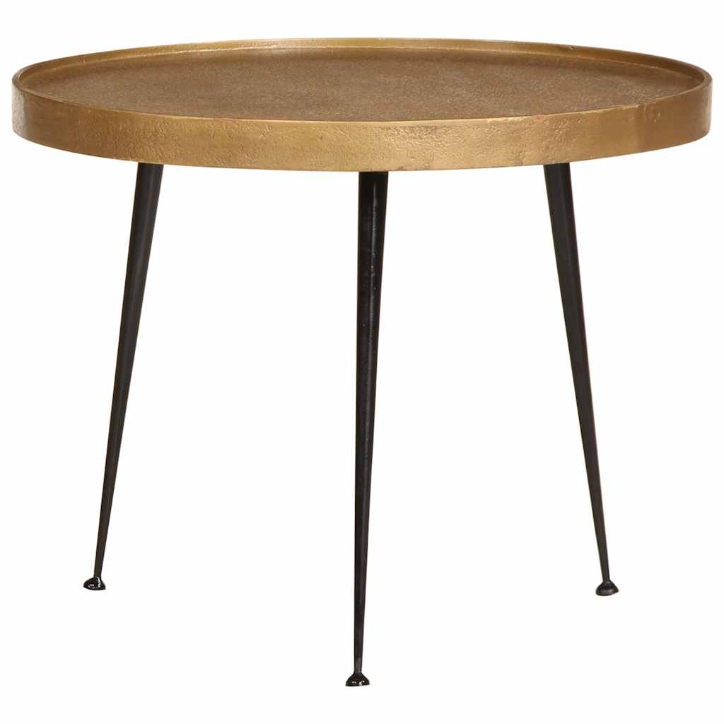 vidaXL Coffee Table 3 pcs Golden Engineered Wood