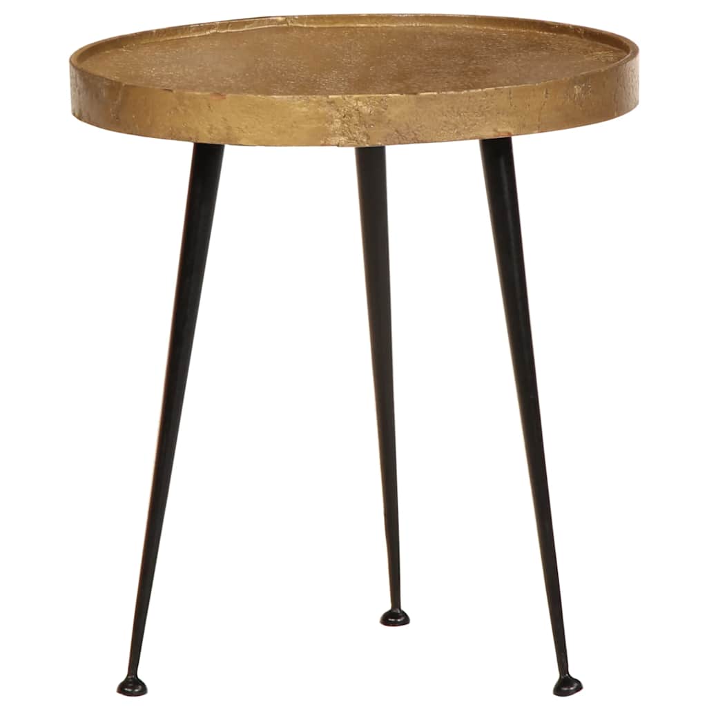 vidaXL Coffee Table 3 pcs Golden Engineered Wood