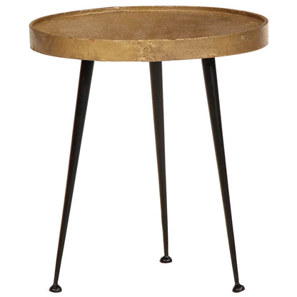 vidaXL Coffee Table 3 pcs Golden Engineered Wood