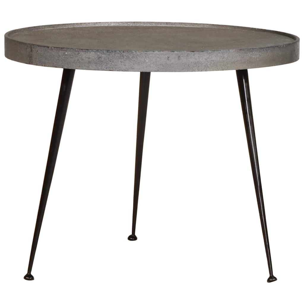 vidaXL Coffee Table 3 pcs Silver Engineered Wood