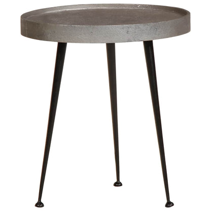 vidaXL Coffee Table 3 pcs Silver Engineered Wood