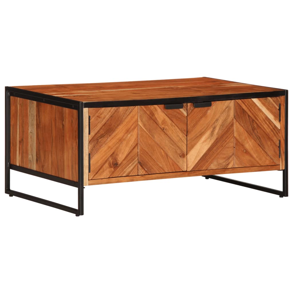 vidaXL Coffee Table 90x55x40 cm Solid Wood Acacia