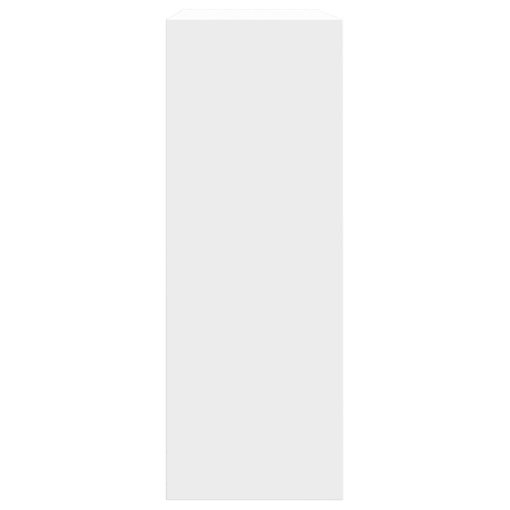 vidaXL Shoe Cabinet White 60x21x57 cm Engineered Wood