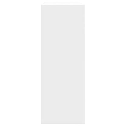 vidaXL Shoe Cabinet White 60x21x57 cm Engineered Wood