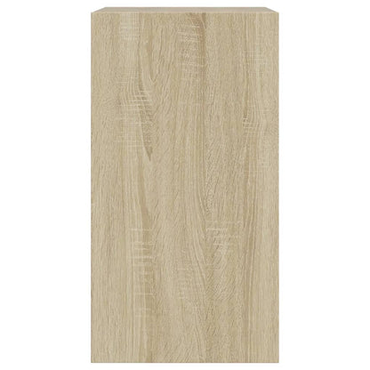 vidaXL Shoe Cabinet Sonoma Oak 60x34x63.5 cm Engineered Wood