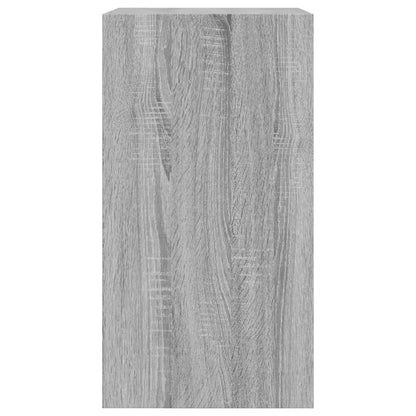 vidaXL Shoe Cabinet Grey Sonoma 60x34x63,5 cm Engineered Wood