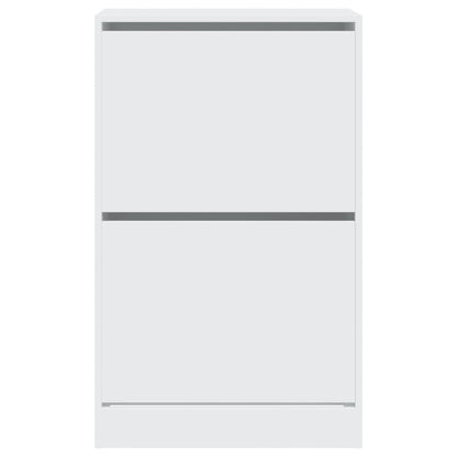 vidaXL Shoe Cabinet White 60x34x96,5 cm Engineered Wood