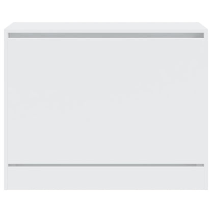vidaXL Shoe Cabinet White 80x34x63 cm Engineered Wood