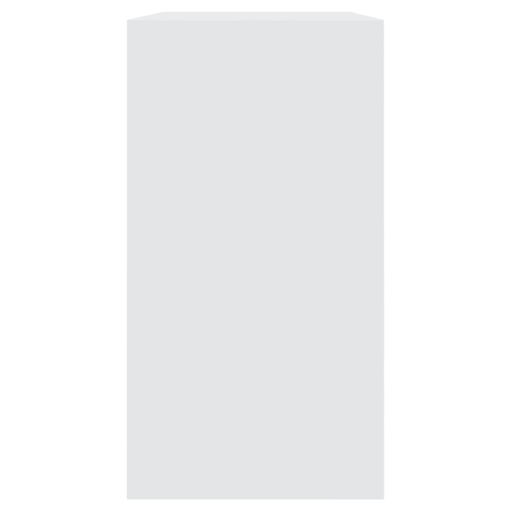 vidaXL Shoe Cabinet White 80x34x63 cm Engineered Wood
