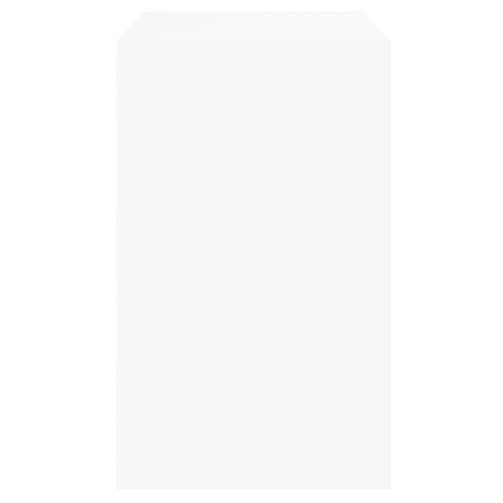 vidaXL Shoe Cabinet White 80x42x69 cm Engineered Wood