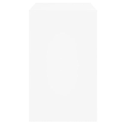 vidaXL Shoe Cabinet White 80x42x69 cm Engineered Wood