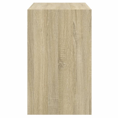 vidaXL Shoe Cabinet Sonoma Oak 80x42x69 cm Engineered Wood