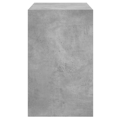 vidaXL Shoe Cabinet Concrete Grey 80x42x69 cm Engineered Wood