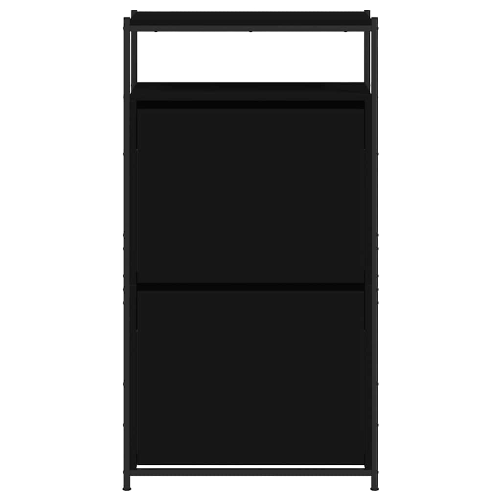 vidaXL Shoe Cabinet Black