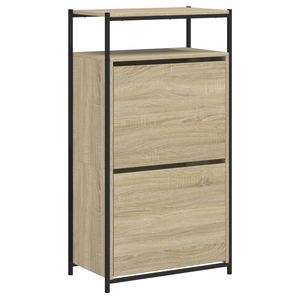 vidaXL Shoe Cabinet Sonoma Oak N/A