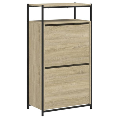 vidaXL Shoe Cabinet Sonoma Oak N/A