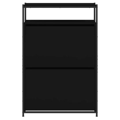 vidaXL Shoe Cabinet Black