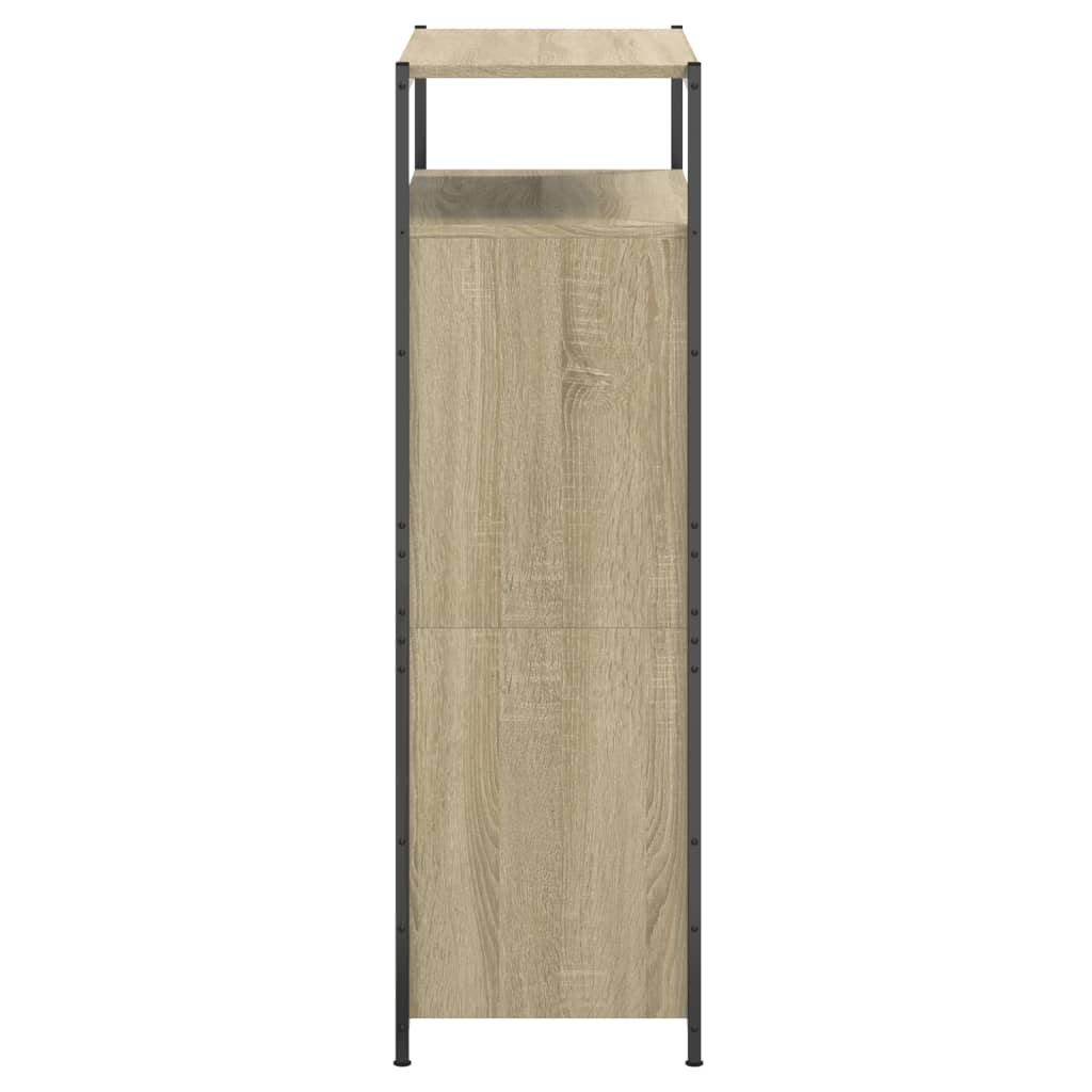 vidaXL Shoe Cabinet Sonoma Oak 0