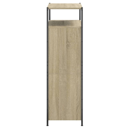 vidaXL Shoe Cabinet Sonoma Oak 0
