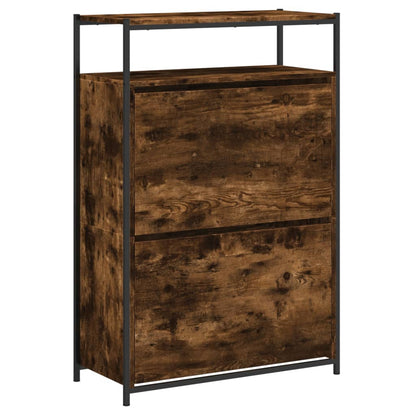 vidaXL Shoe Cabinet Smoked Oak Holds loads of shoes