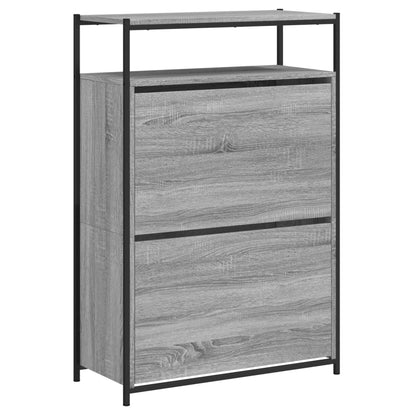 vidaXL Shoe Cabinet Grey Sonoma
