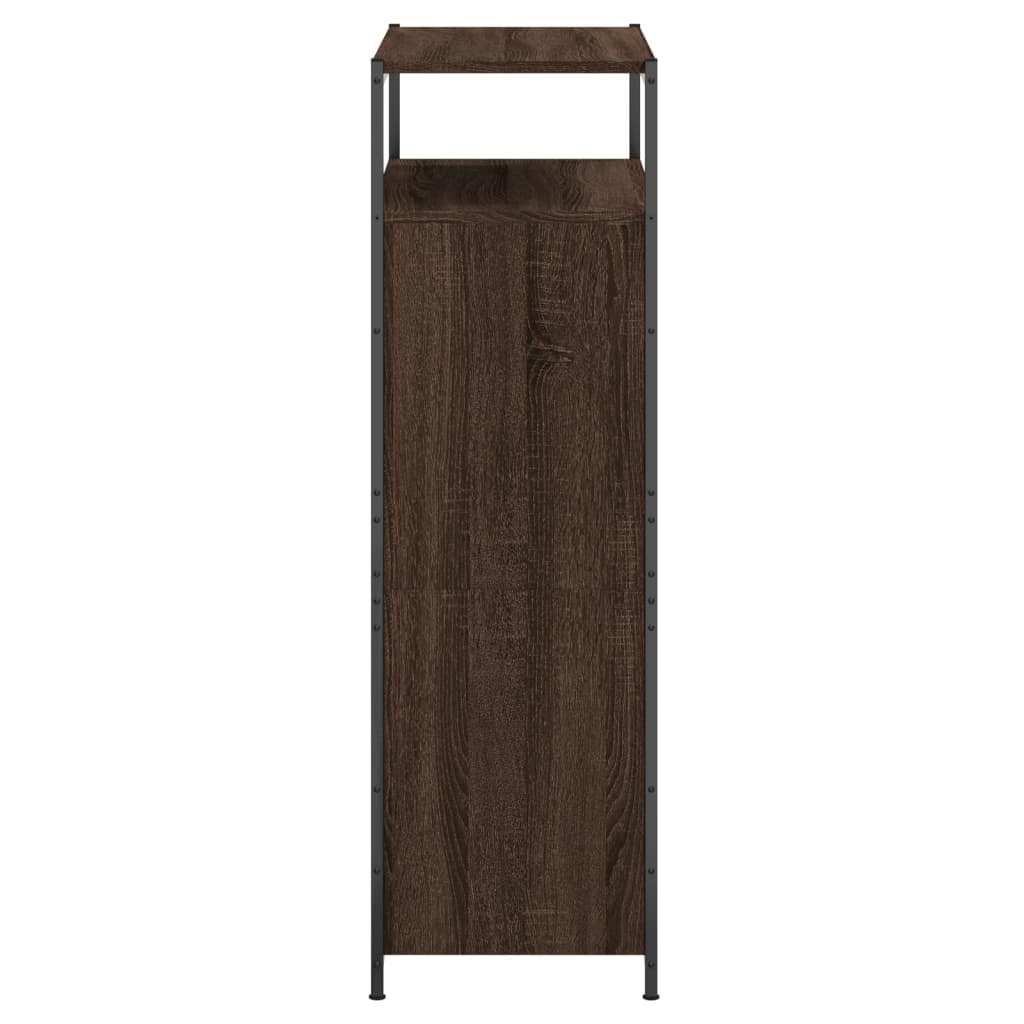 vidaXL Shoe Cabinet Brown Oak 75x34x112 Engineered Wood