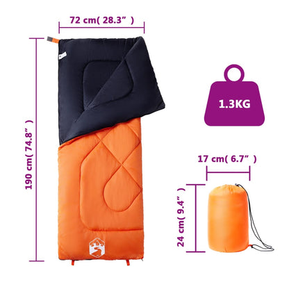 vidaXL Sleeping Bag for Adults Camping 3 Seasons