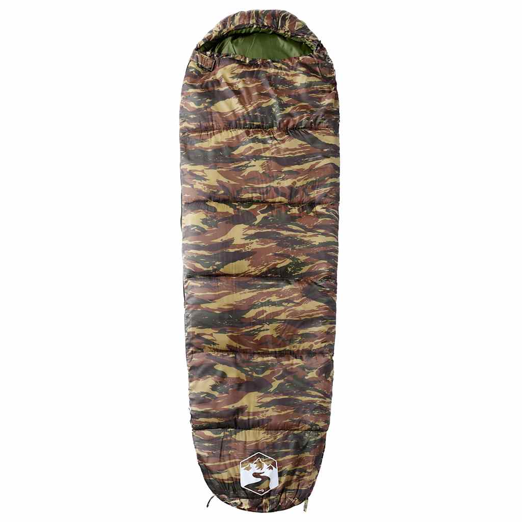 vidaXL Mummy Sleeping Bag for Adults Camping 3 Seasons