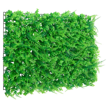  vidaXL Artificial Fern Leaf Fence 6 pcs Green 40x60 cm