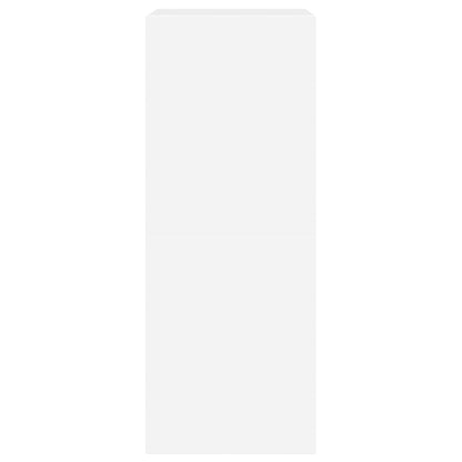 vidaXL Shoe Cabinet with 2 Flip-Drawers White 60x42x108 cm