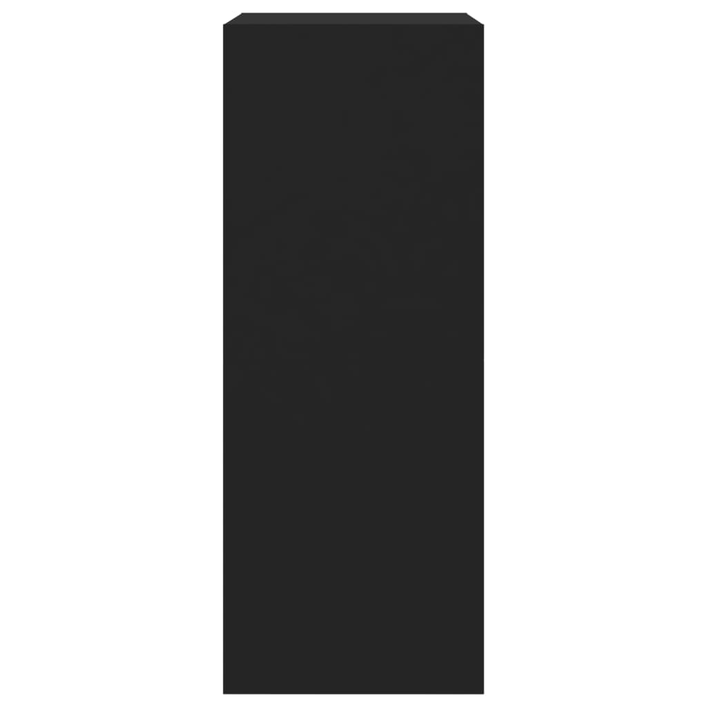 vidaXL Shoe Cabinet | Black | Engineered wood | 60x42x108 cm | Shoe Cabinet