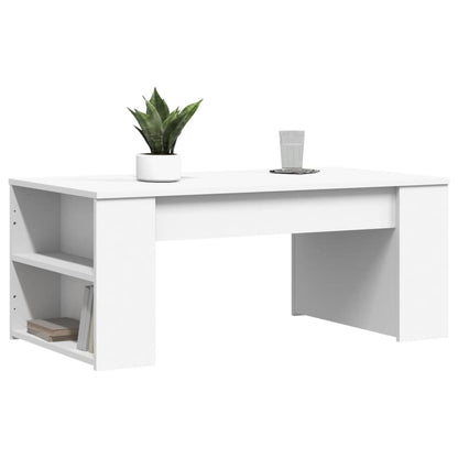 vidaXL Coffee Table White 102x55x42 cm Engineered Wood