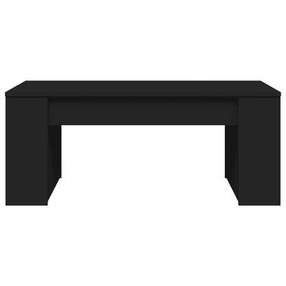 vidaXL Coffee Table | Black | Engineered wood | Small coffee table