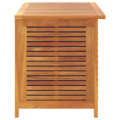 vidaXL Garden Storage Box with Louver 90x50x56 cm Solid Wood Acacia