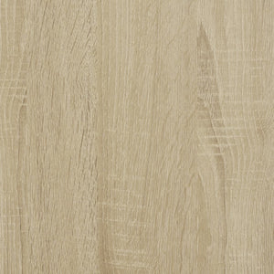 vidaXL 2 Piece Bathroom Cabinet Set Sonoma Oak Engineered Wood