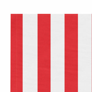 vidaXL Replacement Fabric for Awning Red and White Stripe 4.5x3.5 m