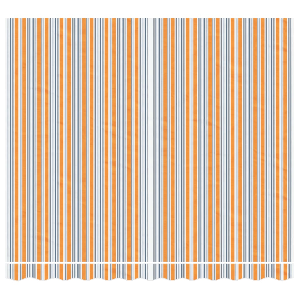 vidaXL Replacement Fabric for Awning Multicolour Stripe 3x2.5 m