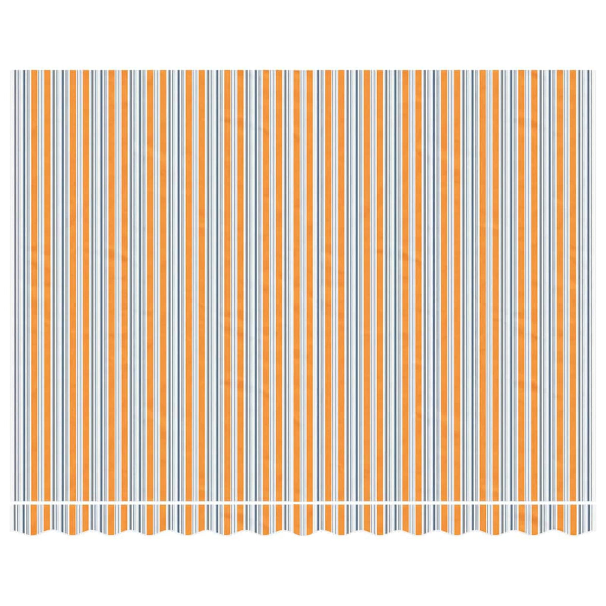 vidaXL Awning Replacement Fabric Multicolour 350x250 cm Polyester